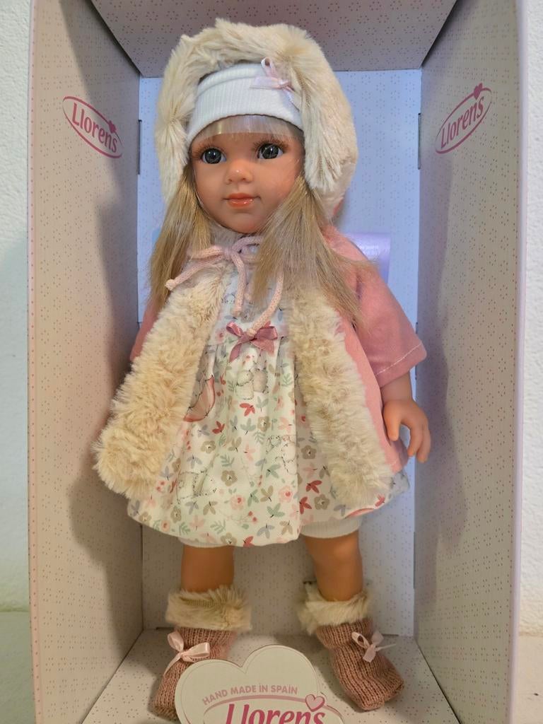 Pop Elena 32cm Llorens, Ophalen of Verzenden, Nieuw, Pop