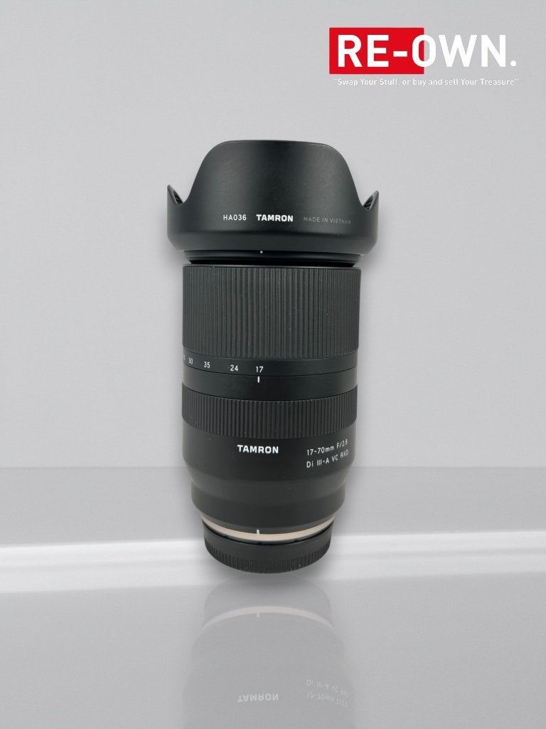 TAMRON 17-70MM F/2.8 DI III-A VC RXD SONY E | TOPSTAAT, Sony E-mount, ., Zo goed als nieuw, 70 mm