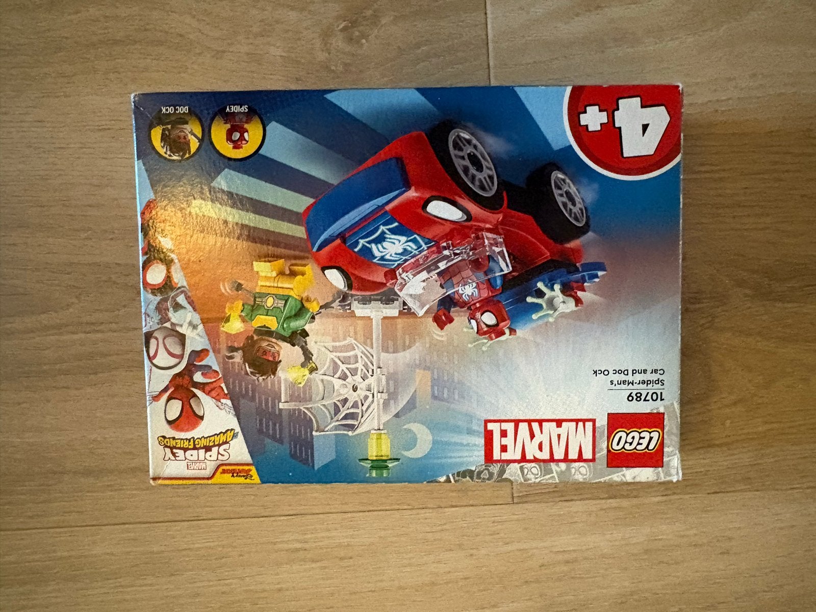 LEGO Marvel Spider-Man's Auto en Doc Ock (10789), Kinderen en Baby's, Speelgoed | Duplo en Lego, Zo goed als nieuw, Lego, Complete set