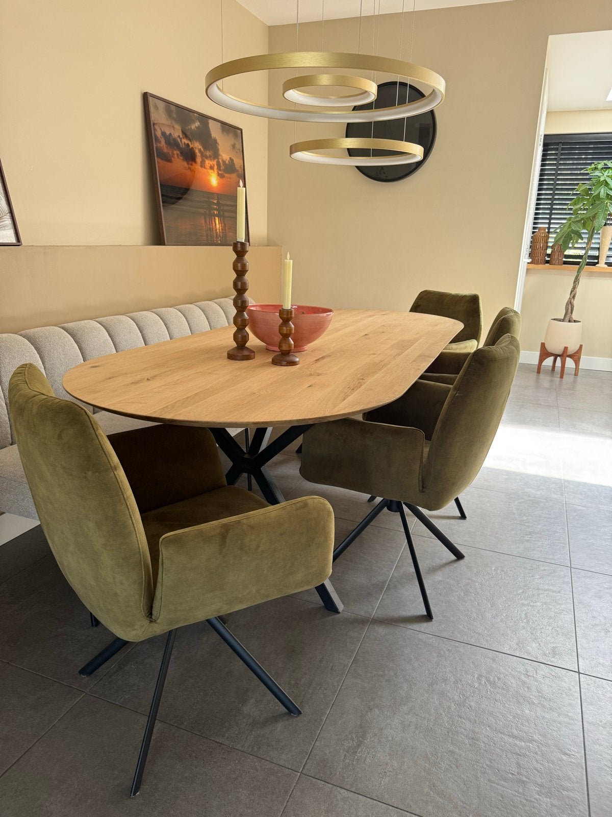 4 Nieuwe Table du sud eetkamerstoelen Decio, Ophalen, Overige kleuren, Nieuw, Vier