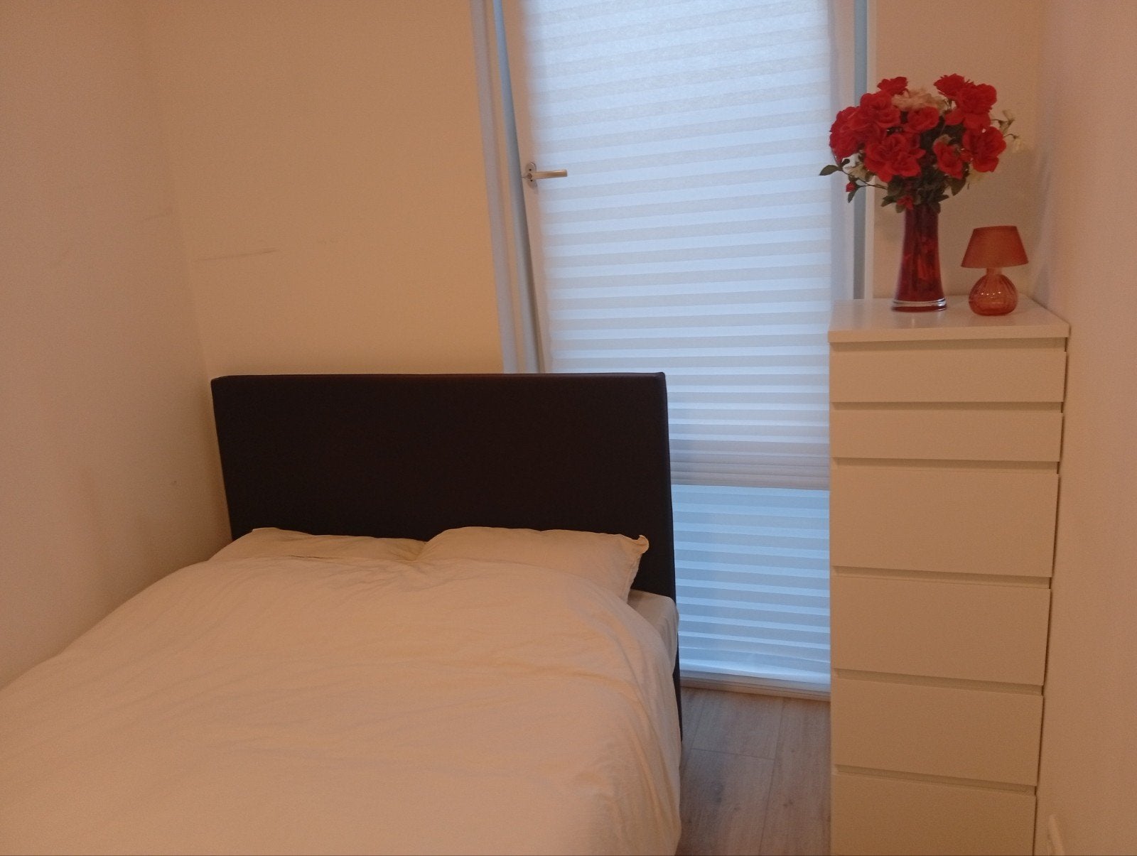 Mooie boxspring, zwart, Ophalen, Zwart, Tweepersoons, 140 cm