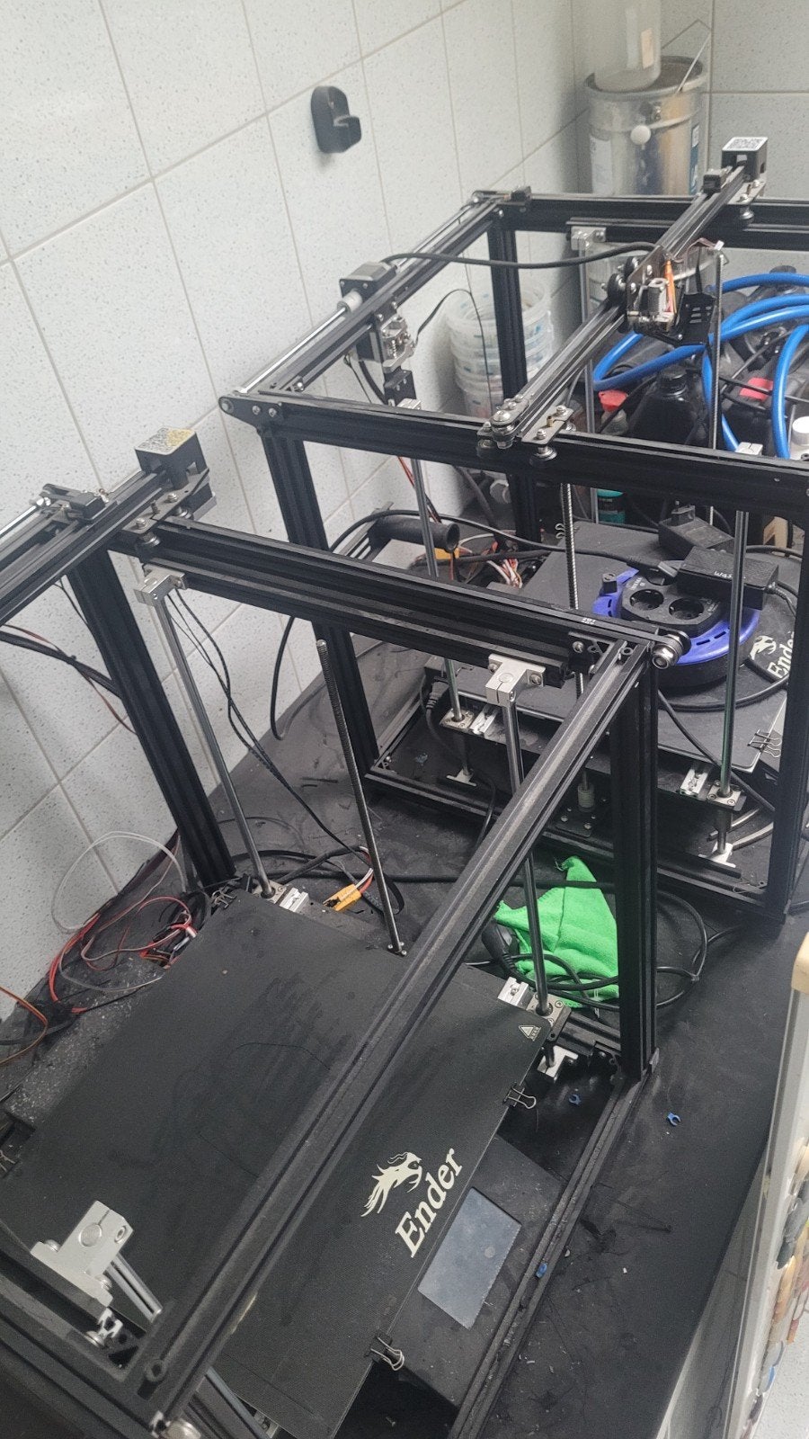 Diverse 3D printers te koop wegens inkrimpen hobby, Ophalen, Gebruikt, Ender, Anycubic, Filament
