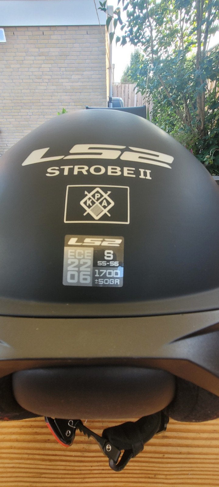 LS2 FF908 Strobe II Systeemhelm Mat Zwart Maat S, Overige merken, Systeemhelm, Ophalen of Verzenden, S