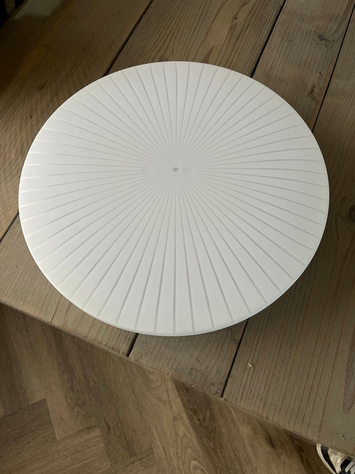 Moderne LED Plafondlamp - Wit, Rond Design, Ophalen, Kunststof, Modern, LED