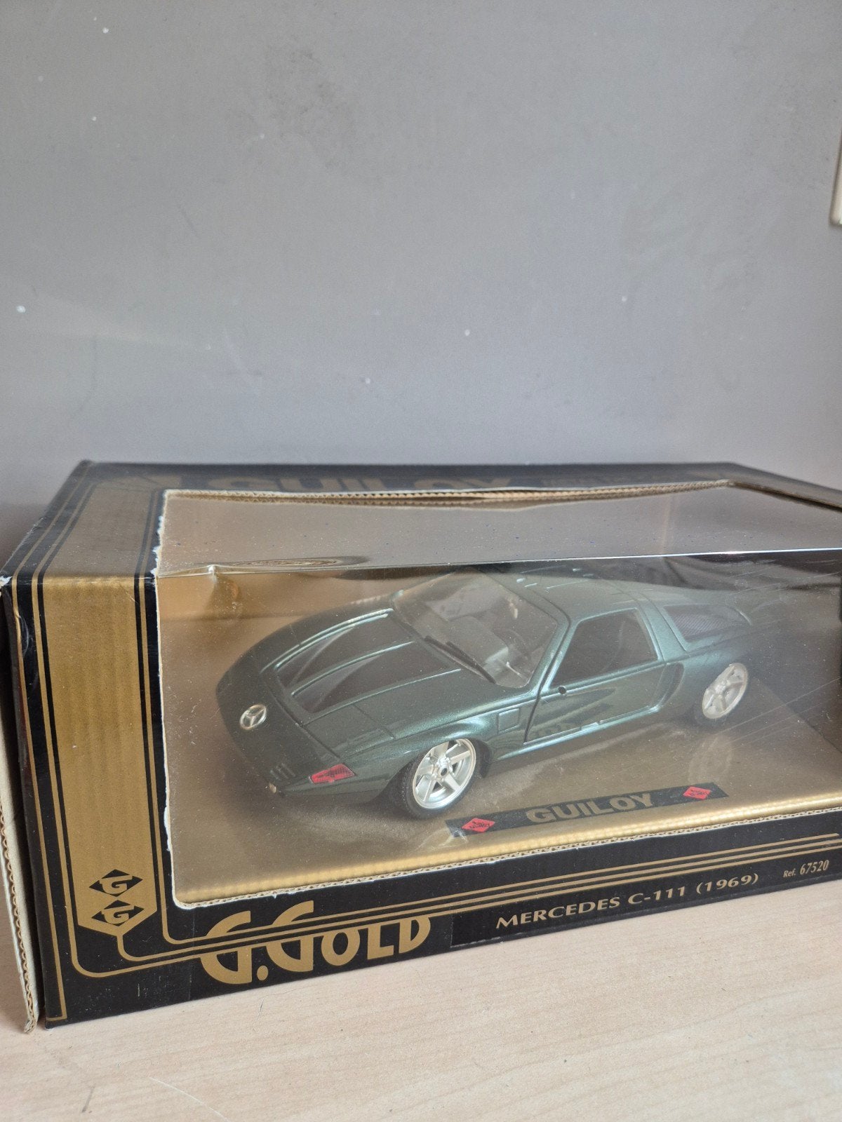 Guiloy Mercedes C-111 (1969) Schaal 1:18 Die-Cast Modelauto, Ophalen of Verzenden, Auto, Overige merken