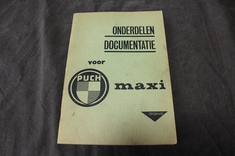 Puch Maxi L onderdelen boekje, Ophalen of Verzenden, Gebruikt