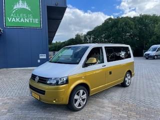 VW T5 buscamper, Caravans en Kamperen, Campers, Reservewiel, Volkswagen, Tot en met 2, 7 tot 12 maanden geleden