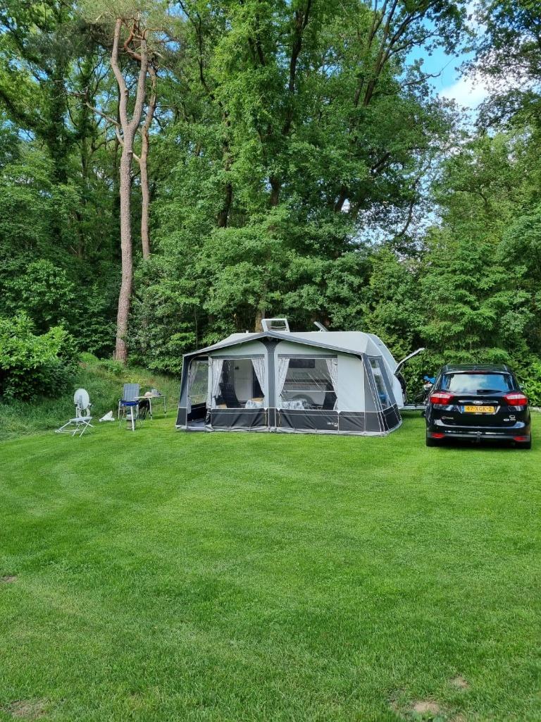 Ventura Pacific D250 G16/A900 (886 - 910 cm) caravanvoortent, Ophalen, Zo goed als nieuw, Polyester, Isabella