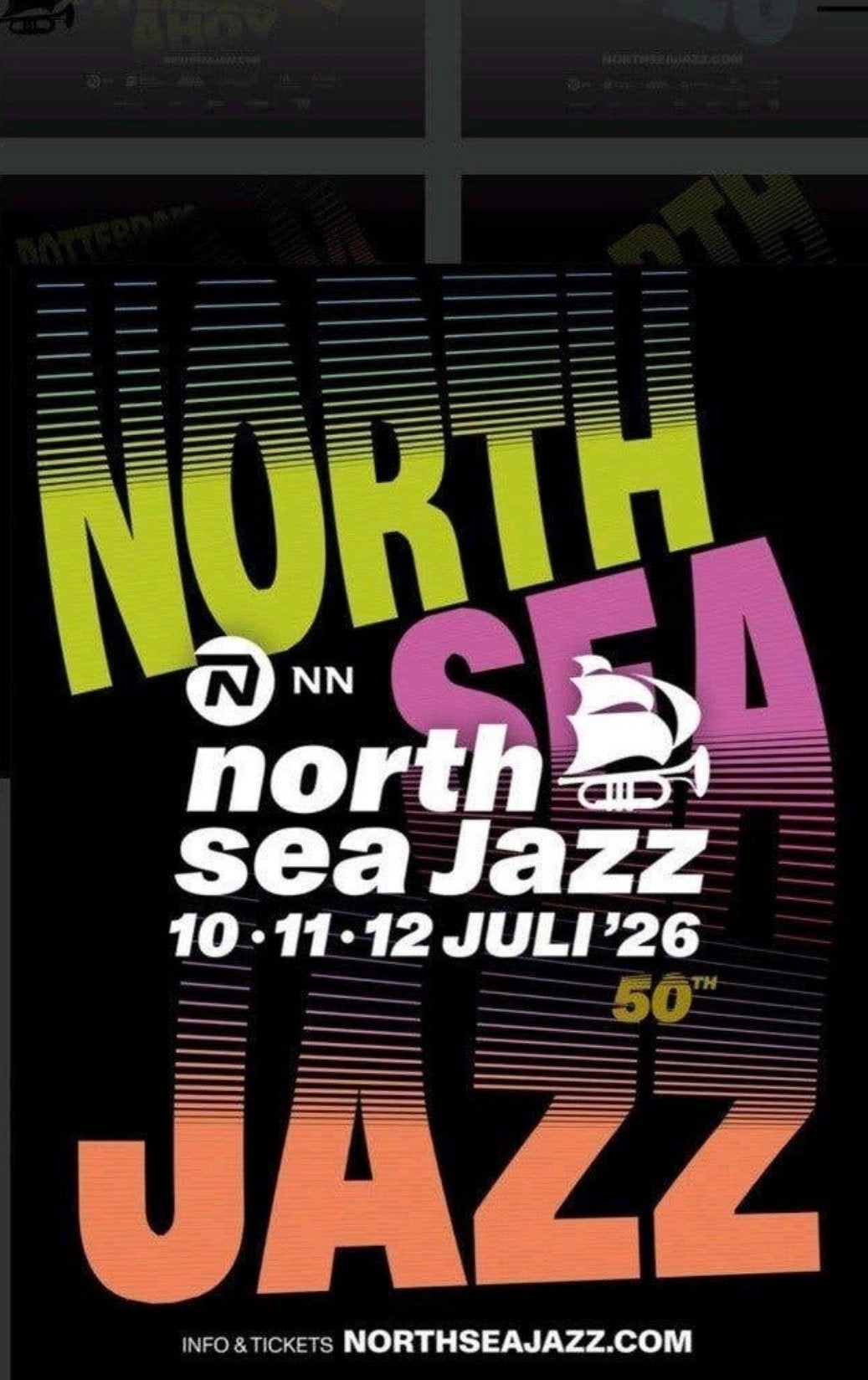North Sea Jazz 2026 RUILEN zondag voor vrijdag, Tickets en Kaartjes, Evenementen en Festivals, Twee personen