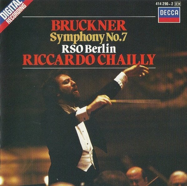 BRUCKNER Symphony 7 CHAILLY, Verzenden, Romantiek, Zo goed als nieuw, Orkest of Ballet