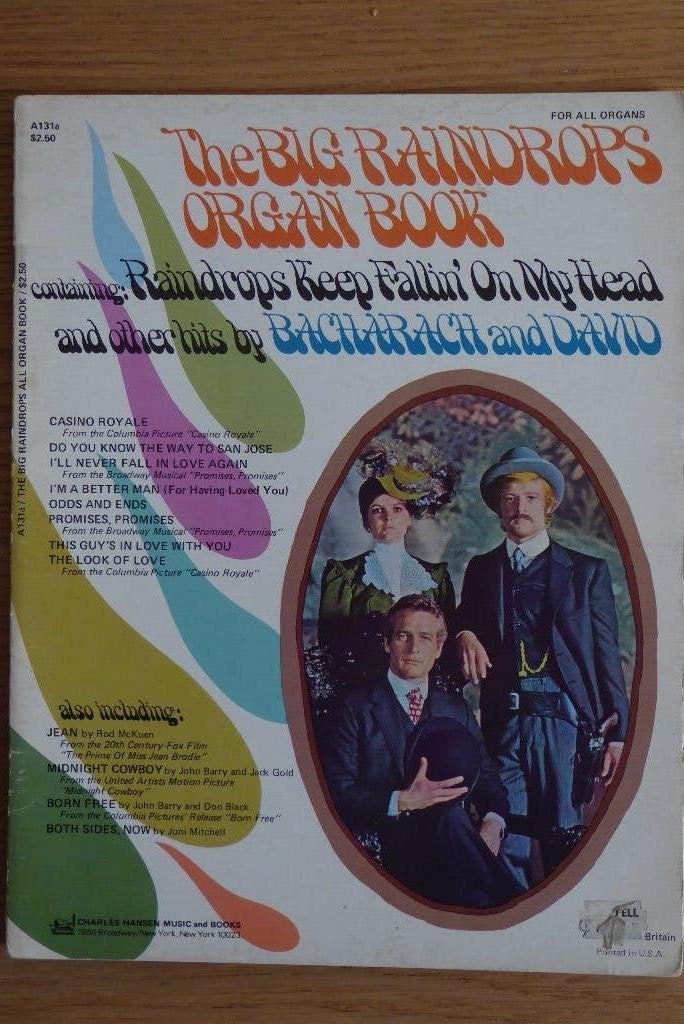 The big raindrops organ book, Orgel, Gebruikt, Overige soorten, Ophalen of Verzenden