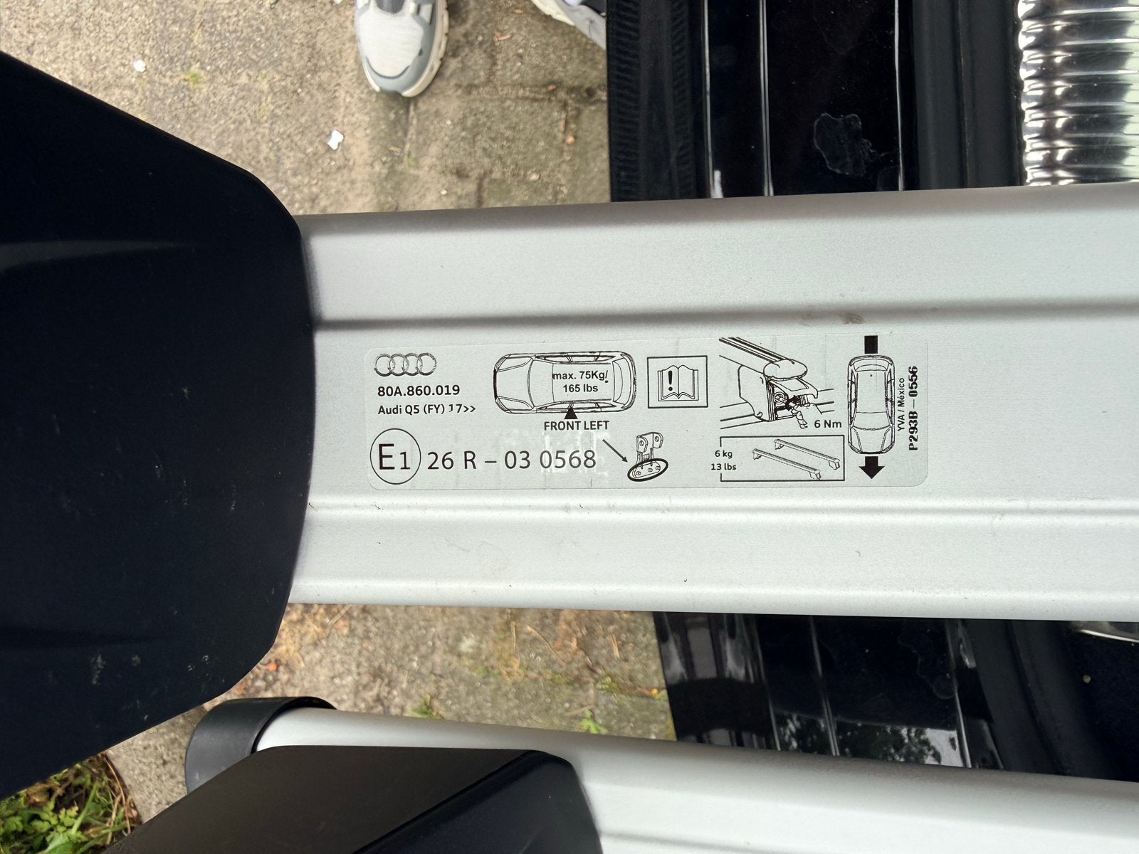 Originele Audi Q5 (FY) dakdragers - Zo goed als nieuw, Auto diversen, Dakdragers, Ophalen, Audi, Mexico, Zo goed als nieuw