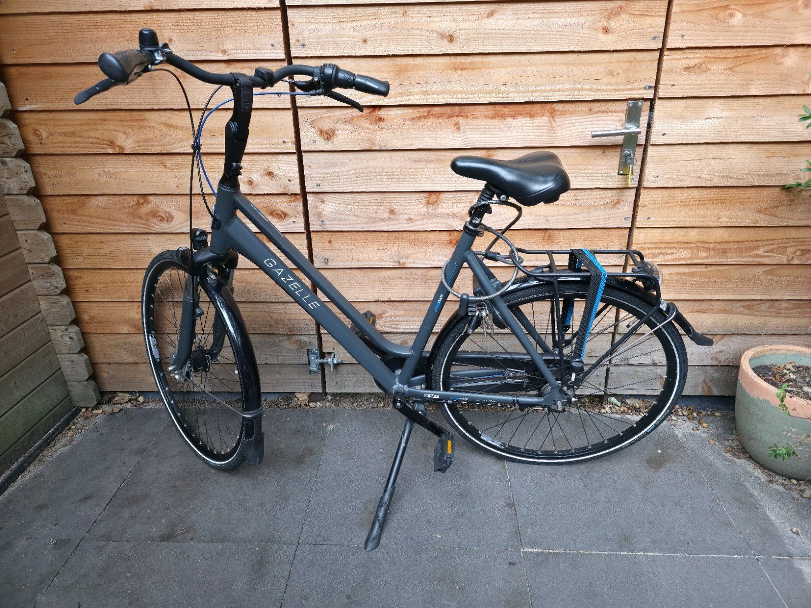 Gazelle Vento C7 Dli57 N7 - Dust Matt, Ophalen, Gebruikt, Velgrem, Versnellingen