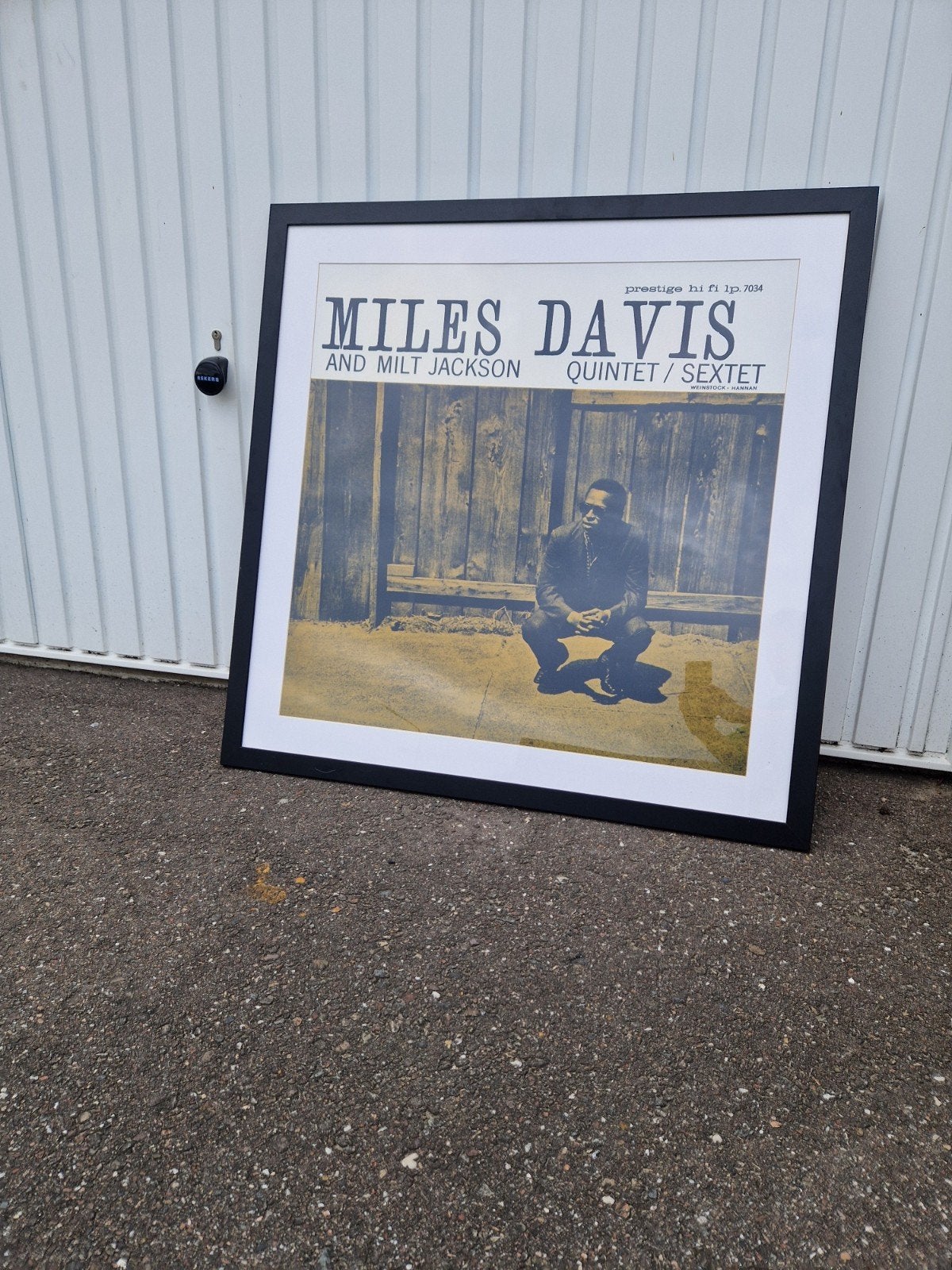 miles davis poster, Antiek en Kunst, Ophalen