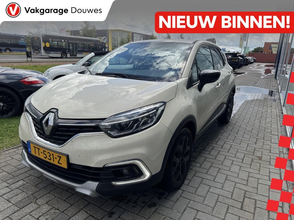 Renault Captur 0.9 TCe Intens |Carplay|keyless entry|LED kop, Auto's, Renault, Voorwielaandrijving, 898 cc, Stof, Gebruikt