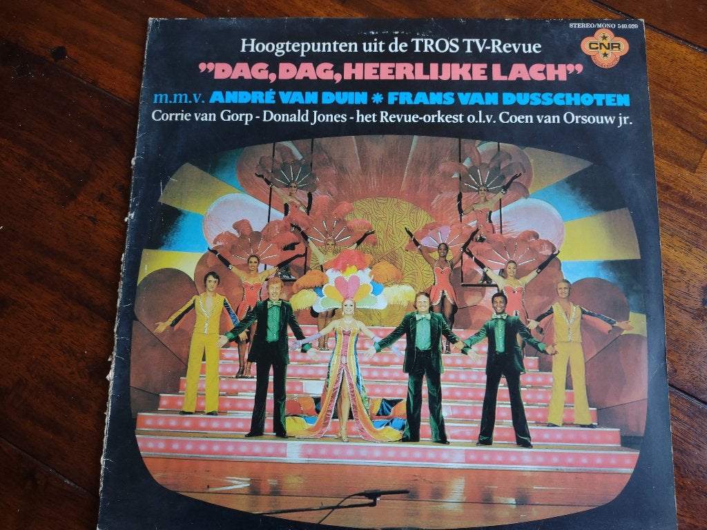 Lp - Tros-Revue Dag, Dag Heerlijke Lach, Ophalen of Verzenden, Zo goed als nieuw, 12 inch, Cabaret of Kleinkunst