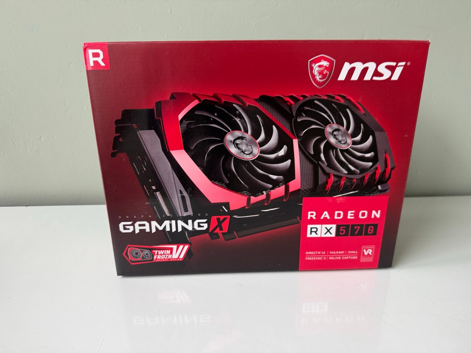 MSI Radeon RX 570 Gaming X 4G Grafische Kaart, Computers en Software, PCI-Express 3, Gebruikt, Verzenden, GDDR5