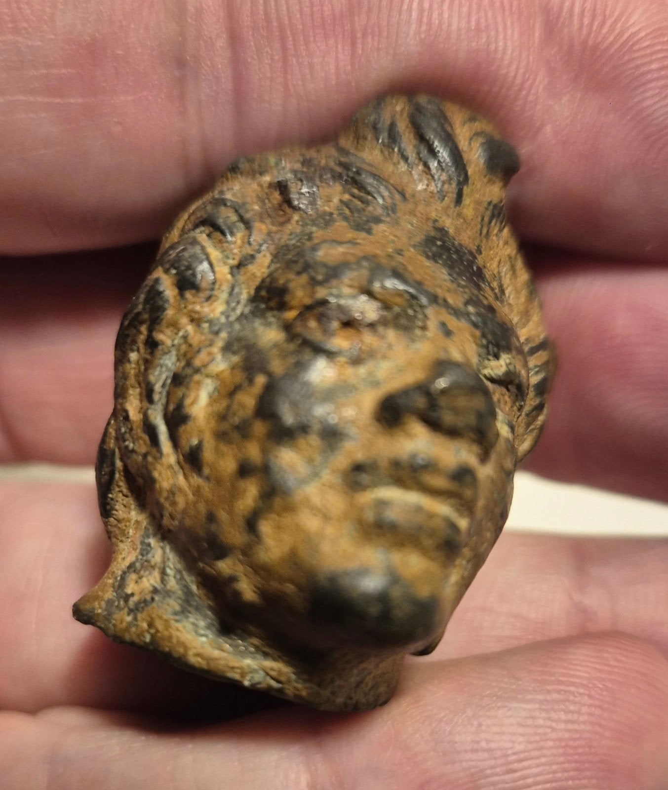 Romeins brons bodemvondst Satyr, Ophalen of Verzenden, Brons