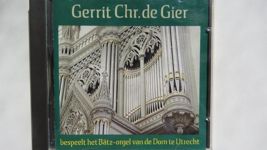 Cd: Gerrit Chr. de Gier bespeelt het Batz orgel Dom Utrecht, Ophalen of Verzenden, Zo goed als nieuw, Gospel