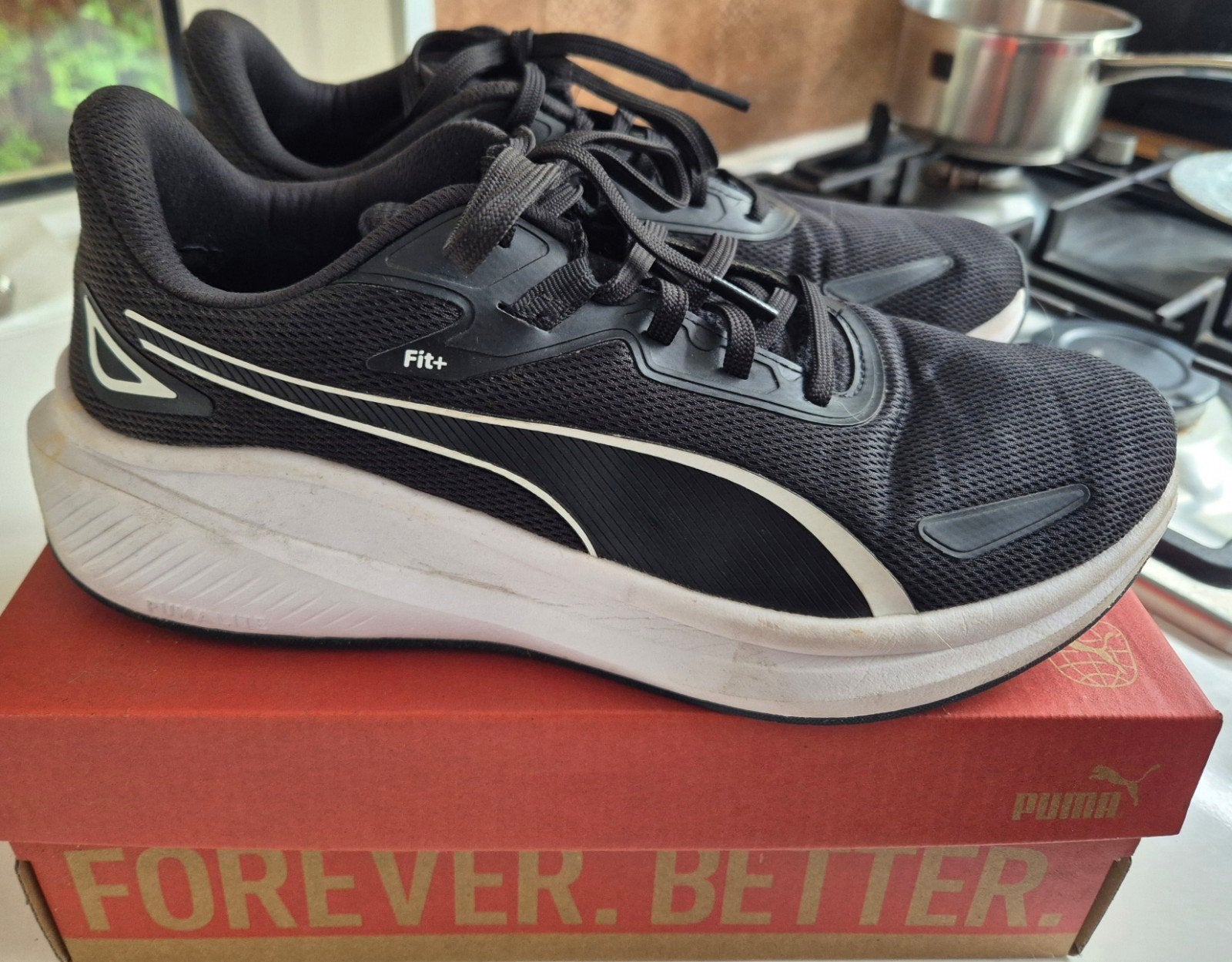 PUMA Runner Fit+ maat 42.5 NIEUW, Ophalen of Verzenden, Zo goed als nieuw, Hardloopschoenen, Overige merken