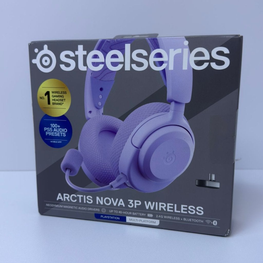 Steelseries Arctis Nova 3P Wireless Paars | NIEUW