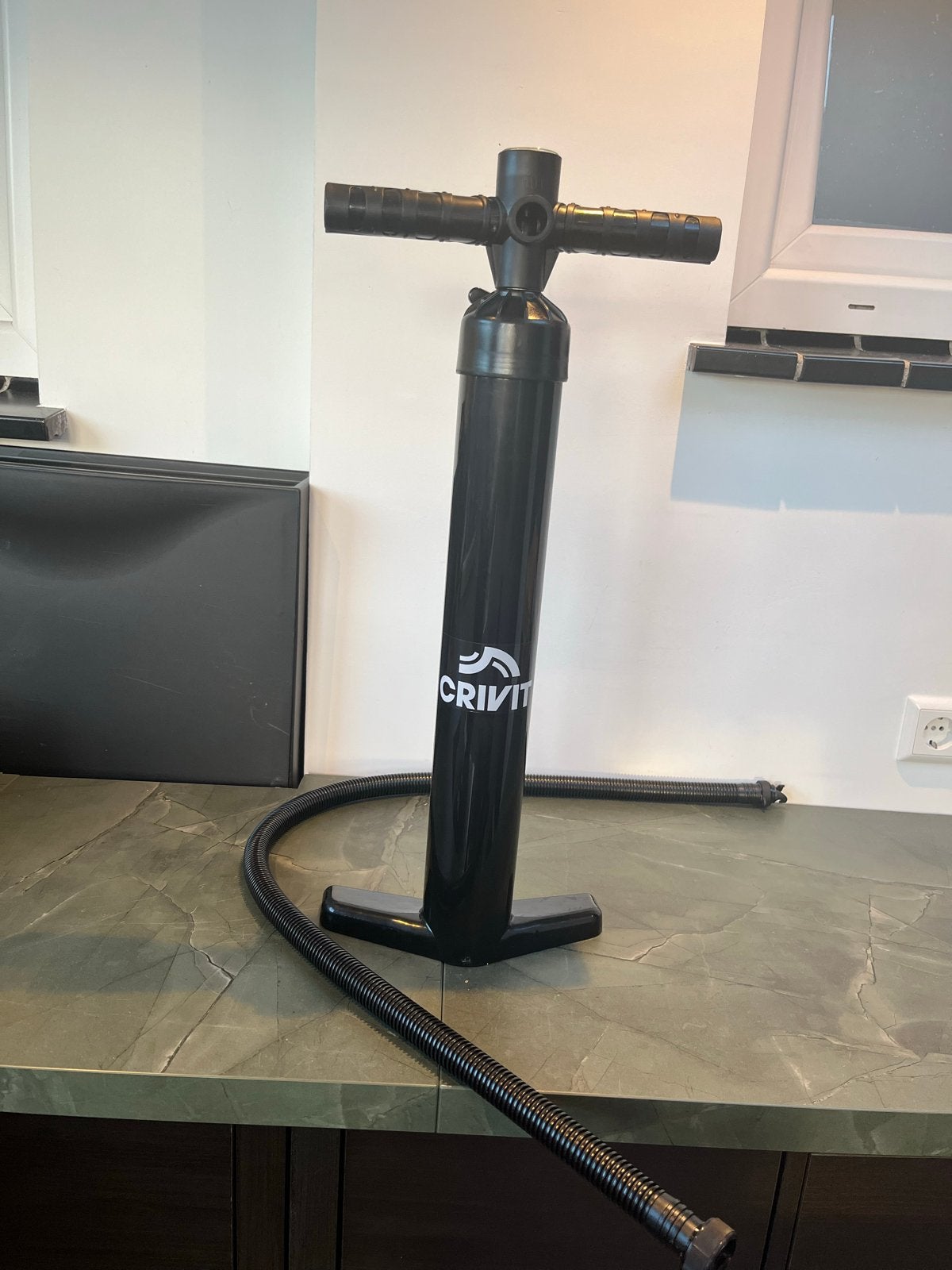 Sup Crivit Handpomp met drukmeter voor SUP/Kajak, Ophalen of Verzenden, Nieuw, Handmatig