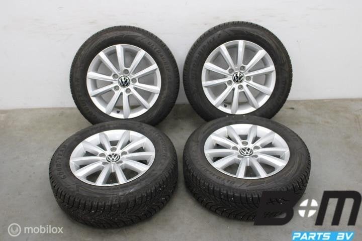 WINTER! ORIGINEEL! 15 inch velgen VW Golf 7! 5G0071495B, Gebruikt, Velg(en)