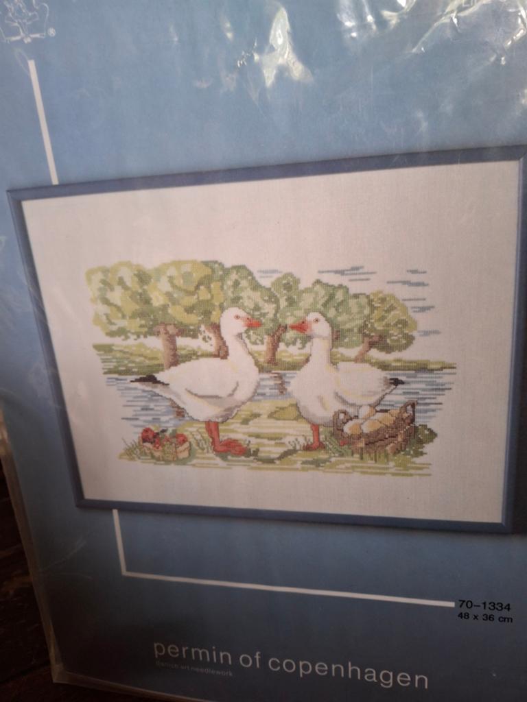 Ganzen, Ophalen of Verzenden, Nieuw, Borduurpakket