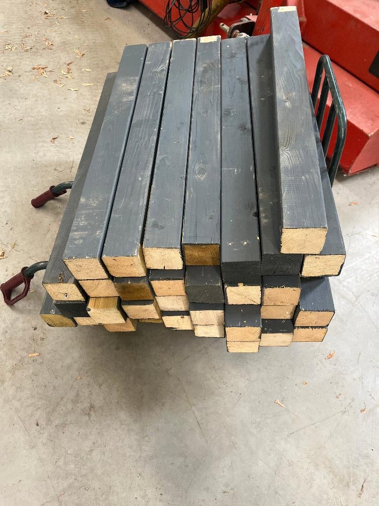 balken balkhout balk paal, Tuin en Terras, Palen, Balken en Planken, Ophalen, Zo goed als nieuw, Minder dan 180 cm, Balken