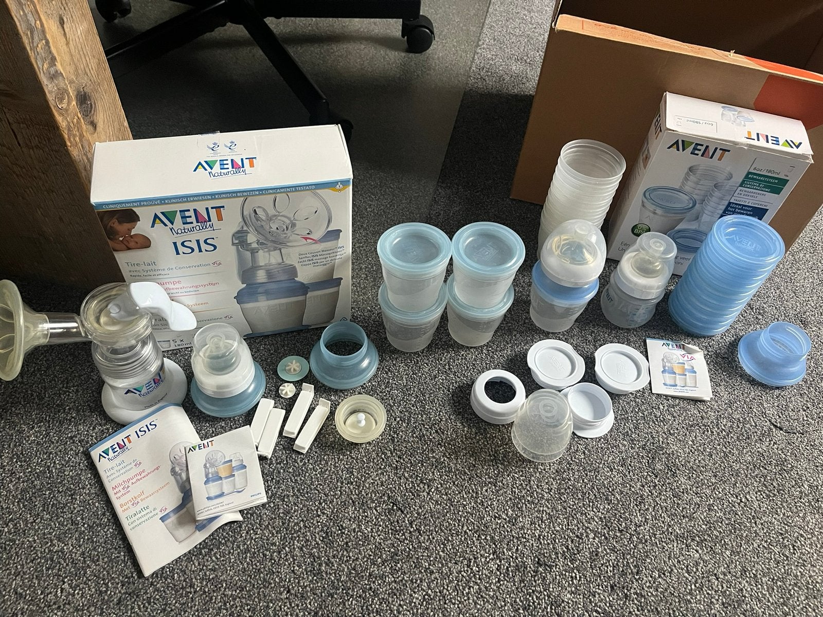 Te koop set Avent compleet, Ophalen of Verzenden, Zo goed als nieuw, Overige typen