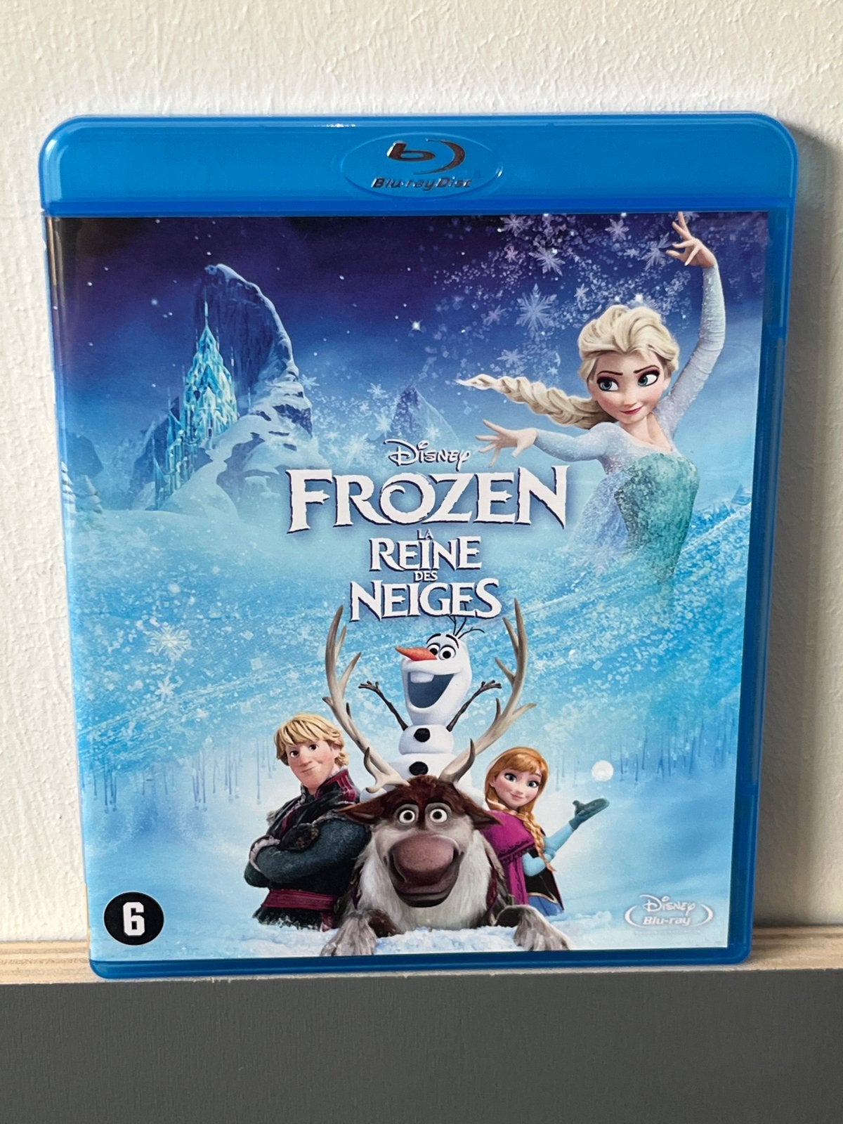 Disney Frozen: La Reine des Neiges Blu-ray (Nederlands onder, Engels, Nederlands, Ophalen of Verzenden, Zo goed als nieuw