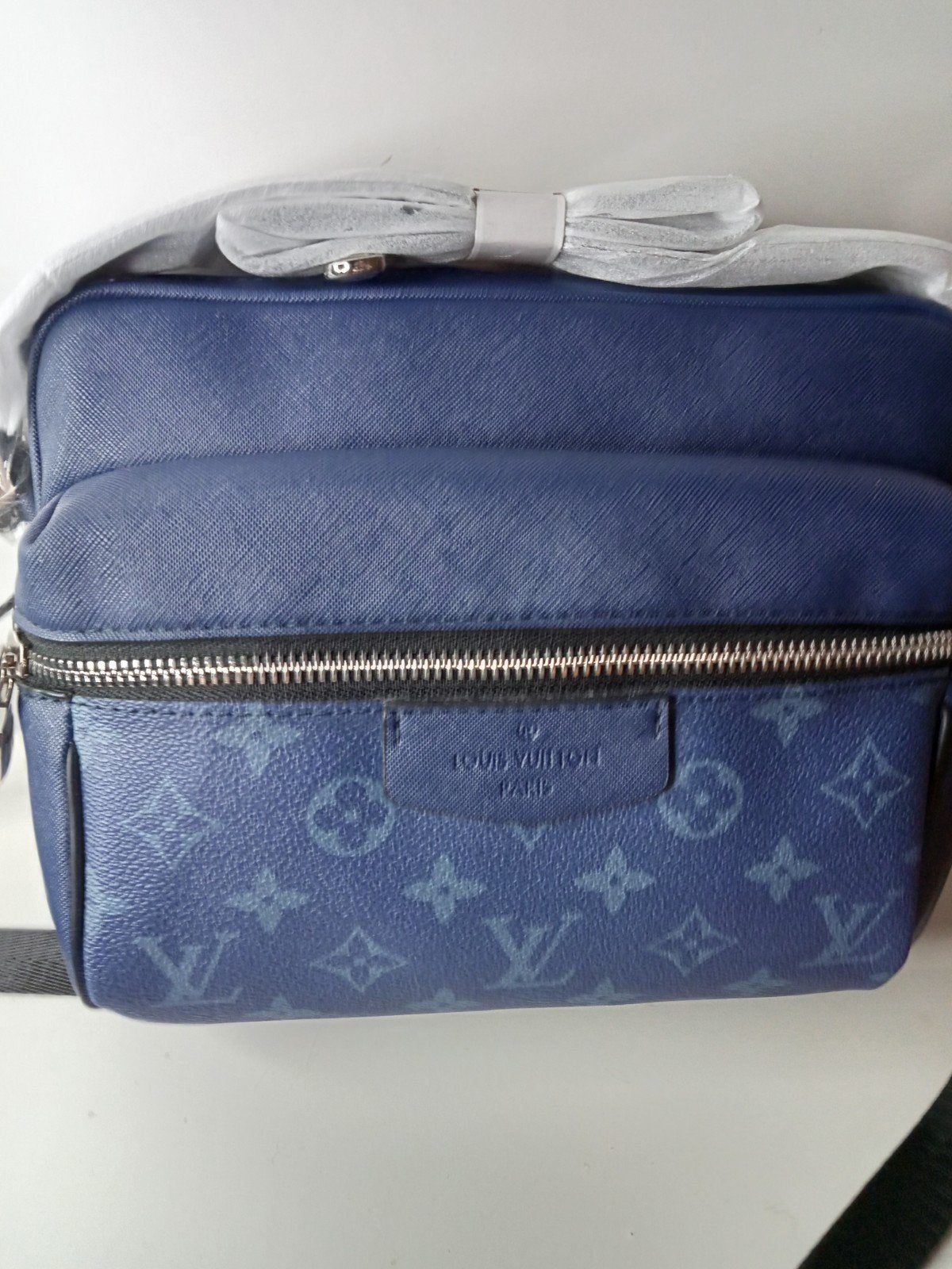 Schoudertasje - Blauw Monogram, Ophalen of Verzenden, Zo goed als nieuw, Blauw, Schoudertasje