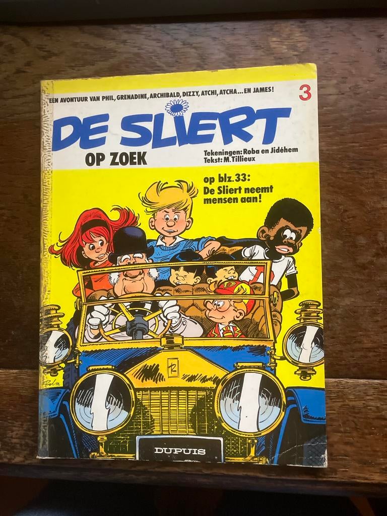De Sliert Op Zoek - Stripboek nr. 3, Eén stripboek, Ophalen, Gelezen