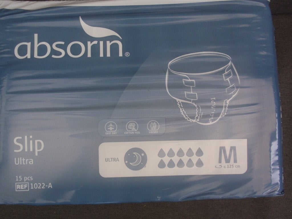 Absorin slips ultra maat M, Diversen, Verpleegmiddelen, Ophalen of Verzenden, Nieuw