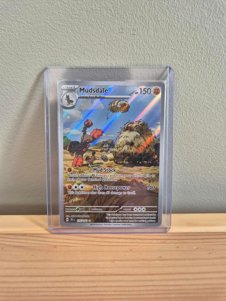 Mudsdale TEF 175, Ophalen of Verzenden, Zo goed als nieuw, Losse kaart, Foil