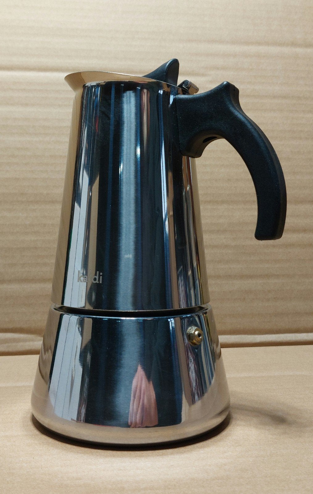 Kaldi Percolator 450ml - Nieuw RVS Koffiezetter, Ophalen of Verzenden, Nieuw