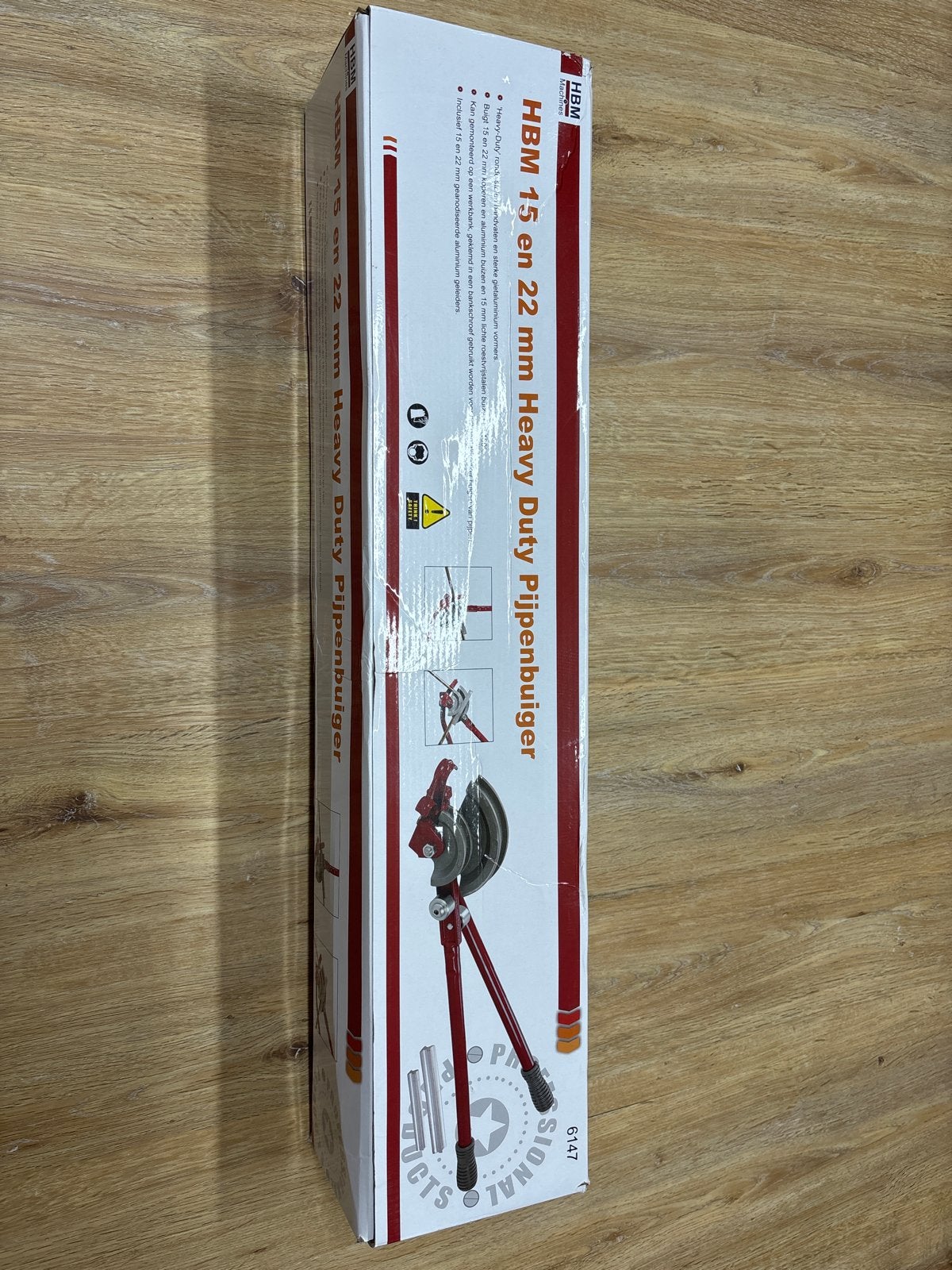 HBM 15 en 22 mm Heavy Duty Pijpenbuiger, Ophalen of Verzenden, Gebruikt, Overige typen, Overige merken