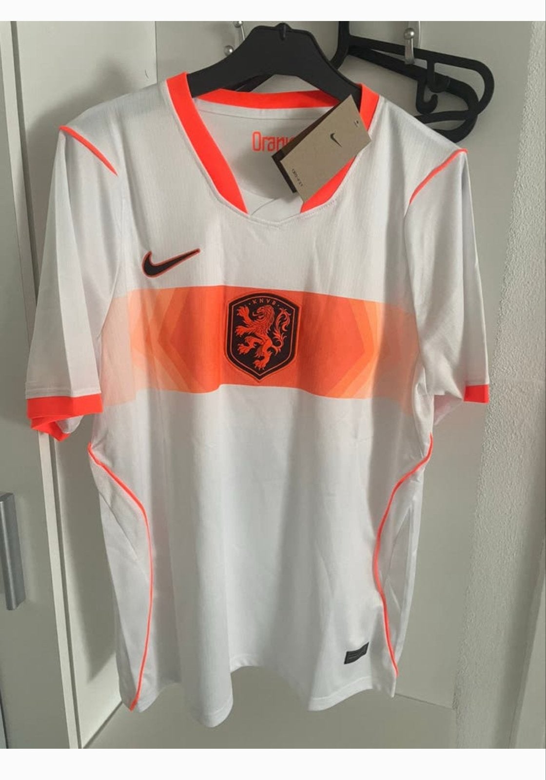 Nederlands Elftal Uit Shirt - Maten M & XL, Maat 48/50 (M), Wit, Nieuw, Ophalen of Verzenden