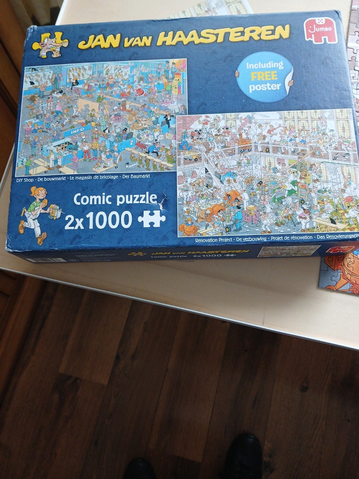 van Haasteren puzzels, Ophalen, 500 t/m 1500 stukjes, Gebruikt