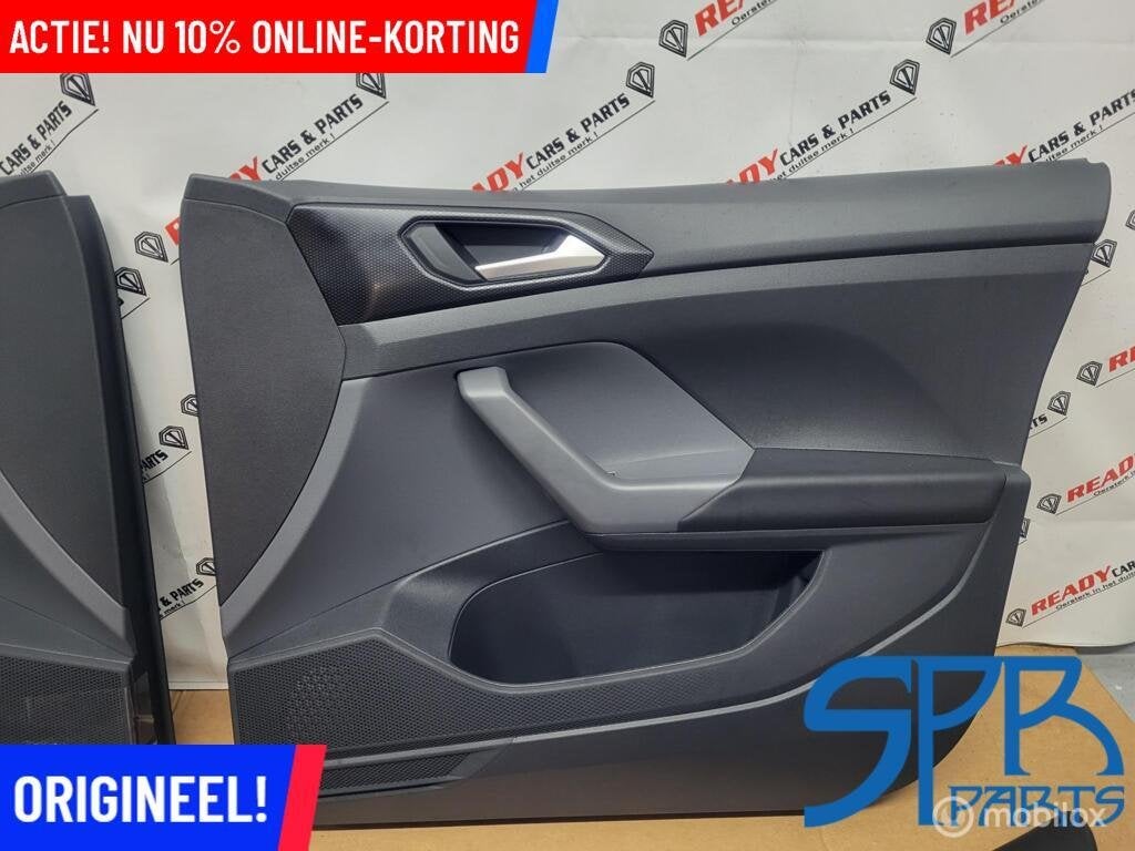 Deurpaneel T-CROSS DEURPANELEN SET links rechts Grijs leder, Volkswagen, Nieuw, Ophalen of Verzenden, Volkswagen