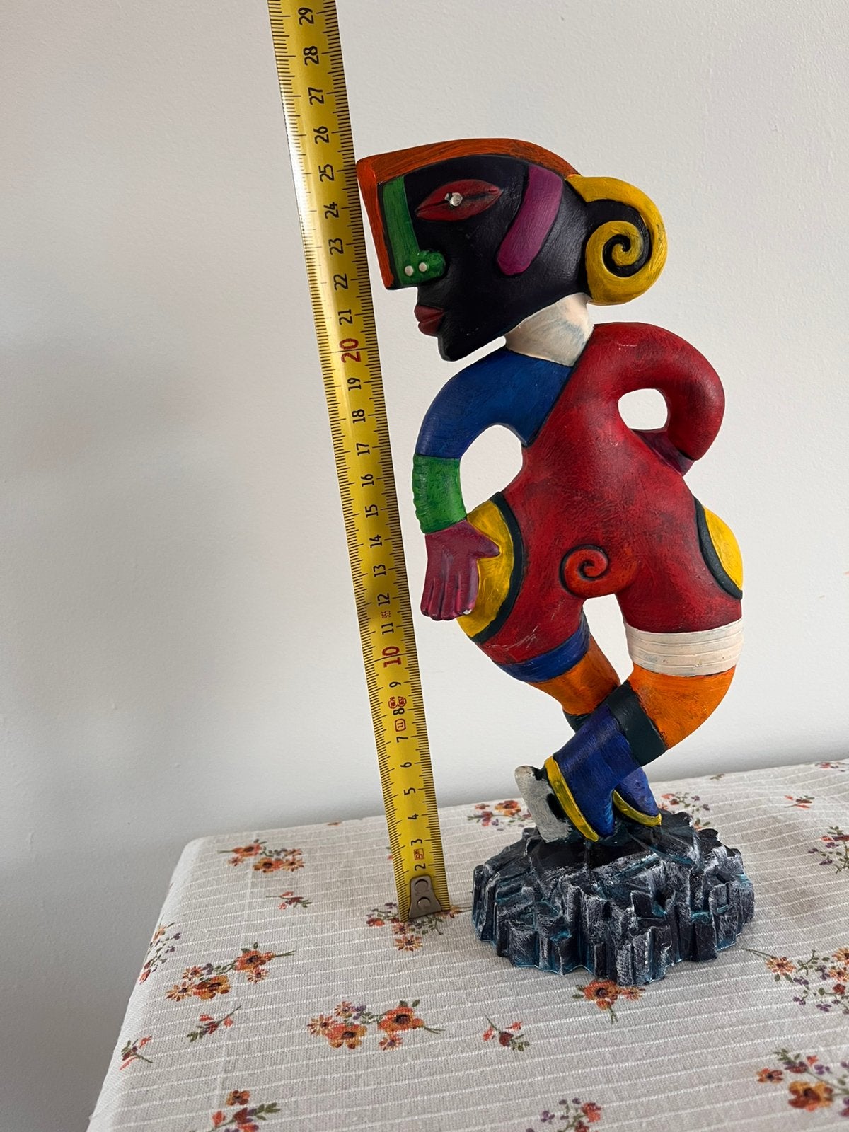 “Jump of Joy” door Clemens Briels uit 2001, Meerkleurig, Beeld, Ophalen of Verzenden, Handgemaakt