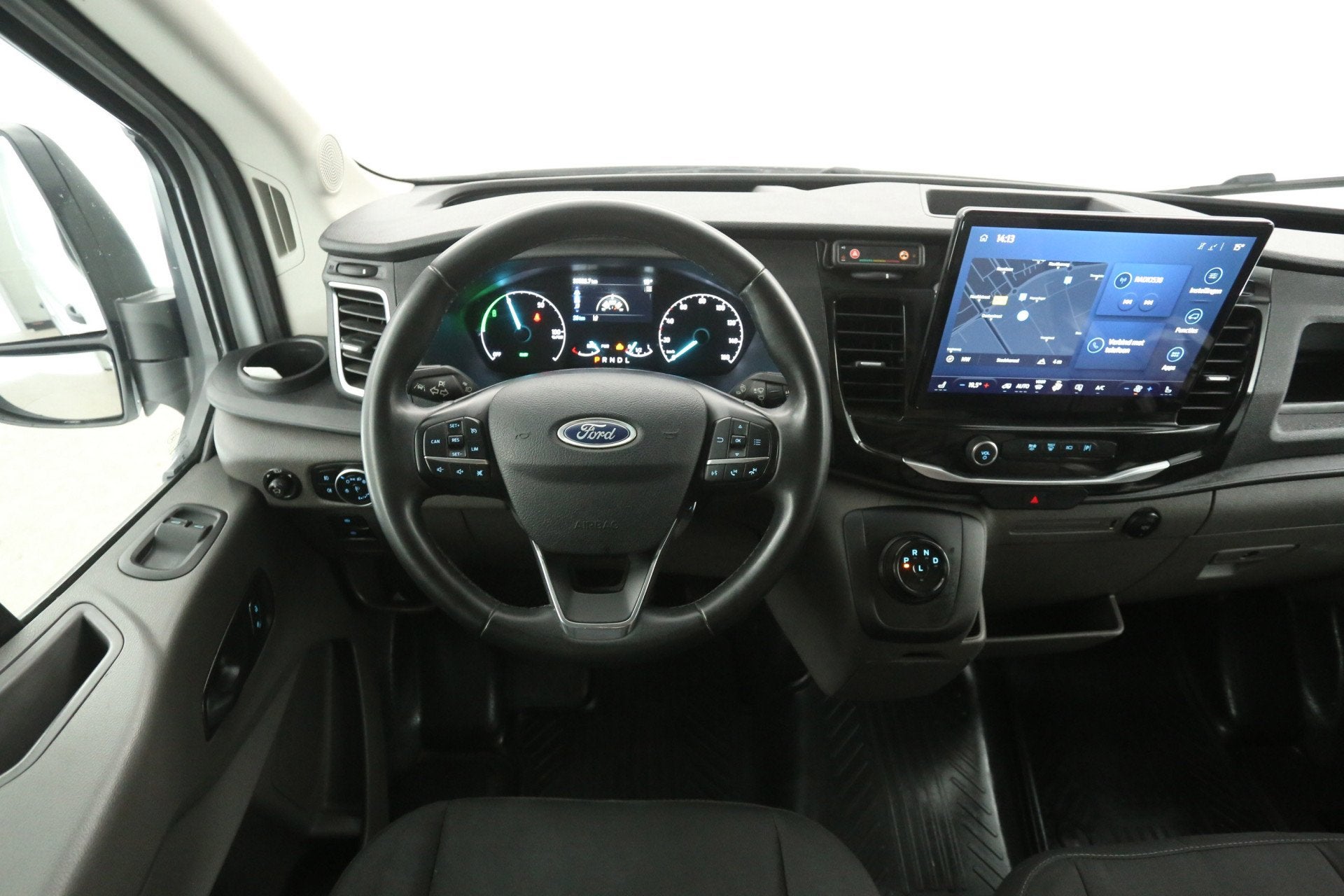 Ford E-Transit 75 kWh L3H3 | Snelladen | SOH 97% | Clima | C, Auto's, Automaat, Stof, Gebruikt, Automatische klimaatregeling