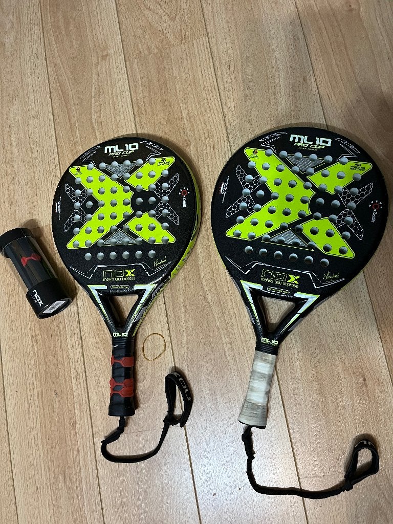 2x NOx ml10 pro cup, Ophalen of Verzenden, Gebruikt, Padelracket