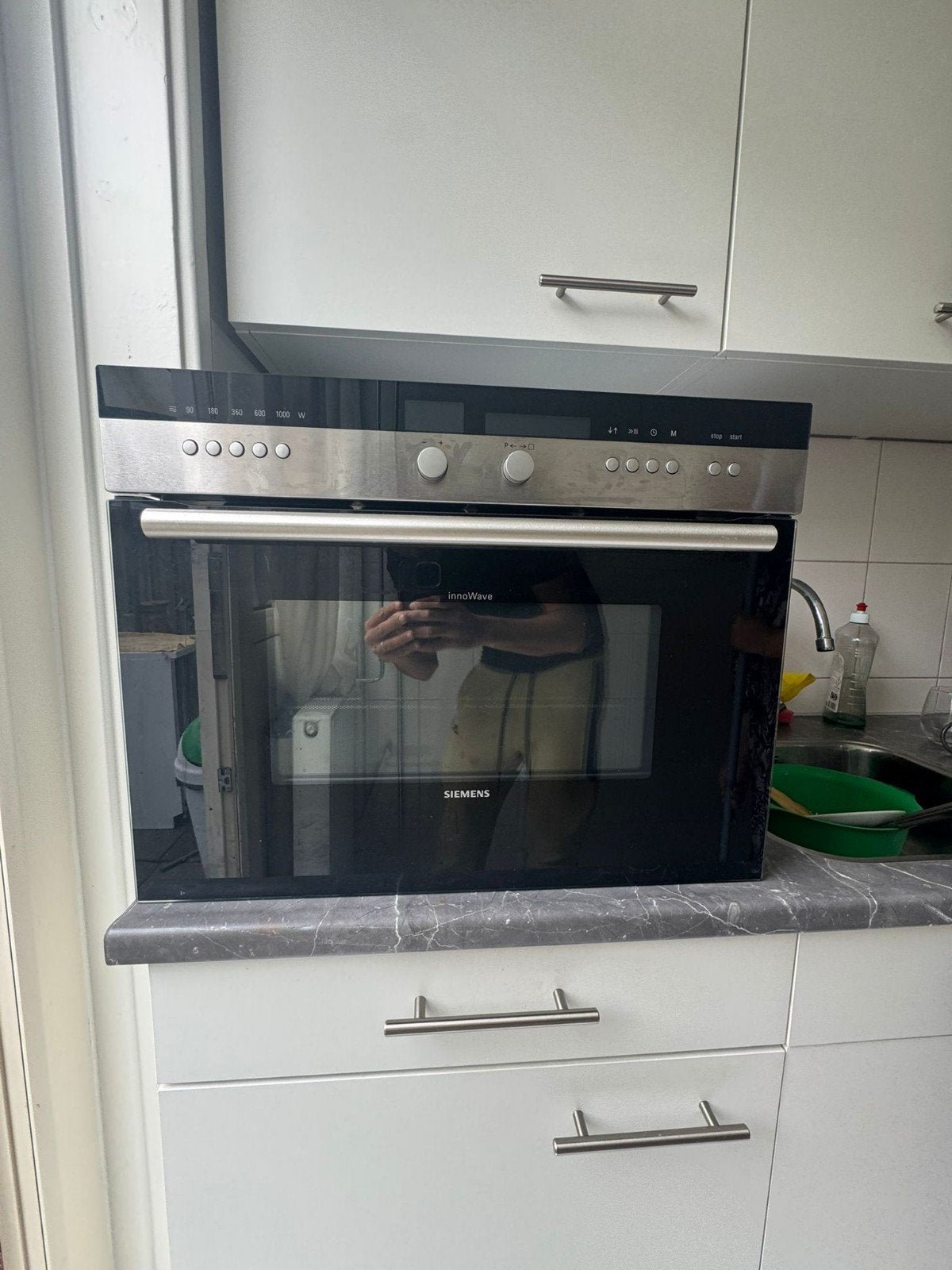 Siemens Inbouw Oven - InnoWave Combi-oven, Gebruikt, Siemens, Ophalen of Verzenden, Combi-oven