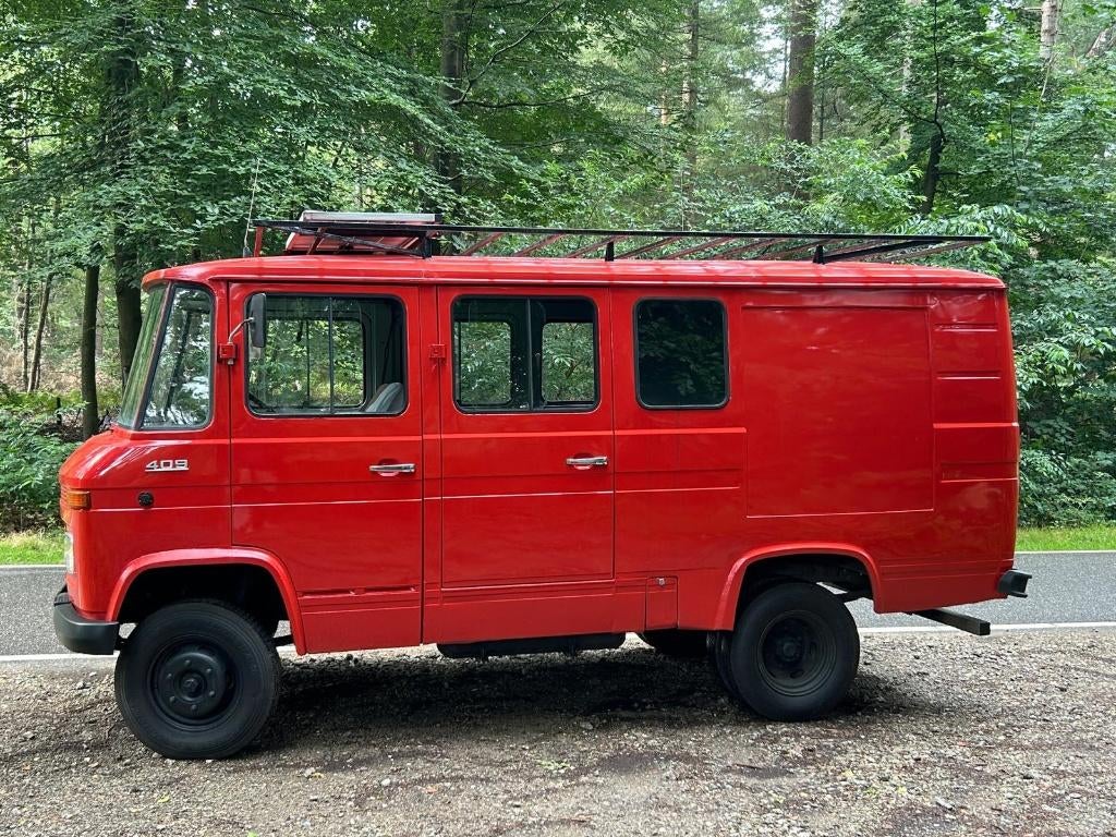 Mercedes-Benz 4-SERIE L409 1976 unieke oldtimer camperbasis, foto 3