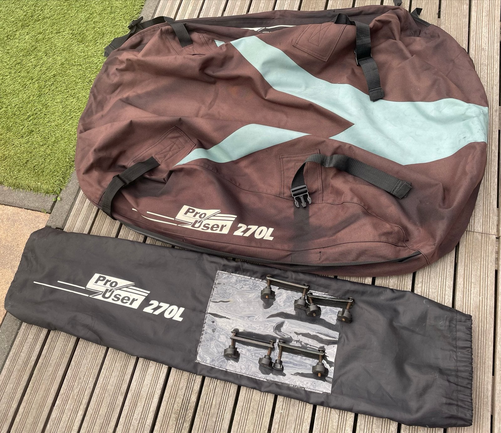 Pro User 270L flexibele dakkoffer+opbergtas, Ophalen, Gebruikt