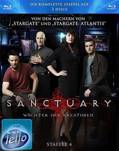 Blu-ray: Sanctuary, Seizoen 4 (2011 Amanda Tapping) DE nNLO, Cd's en Dvd's, Blu-ray, Nieuw in verpakking, Tv en Series, Ophalen of Verzenden