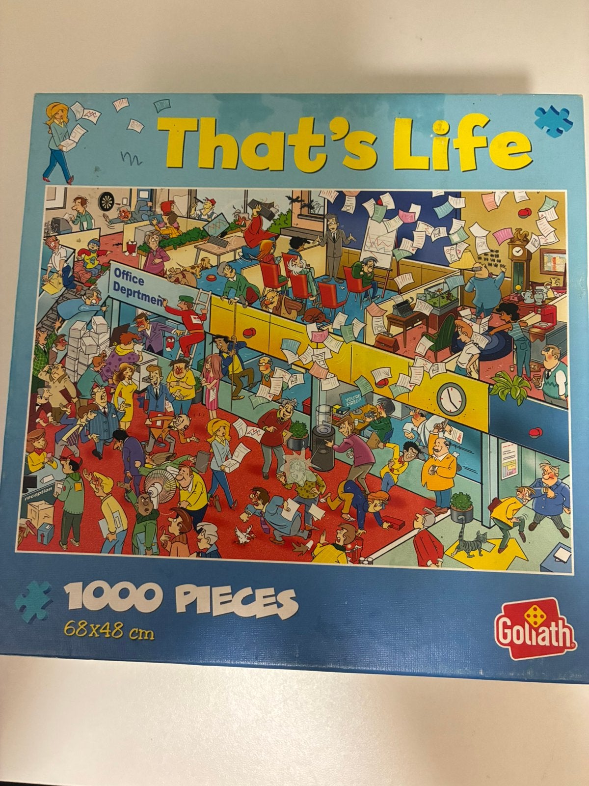 Puzzel That's Life Goliath 1000 stukjes, Ophalen of Verzenden, 500 t/m 1500 stukjes, Zo goed als nieuw