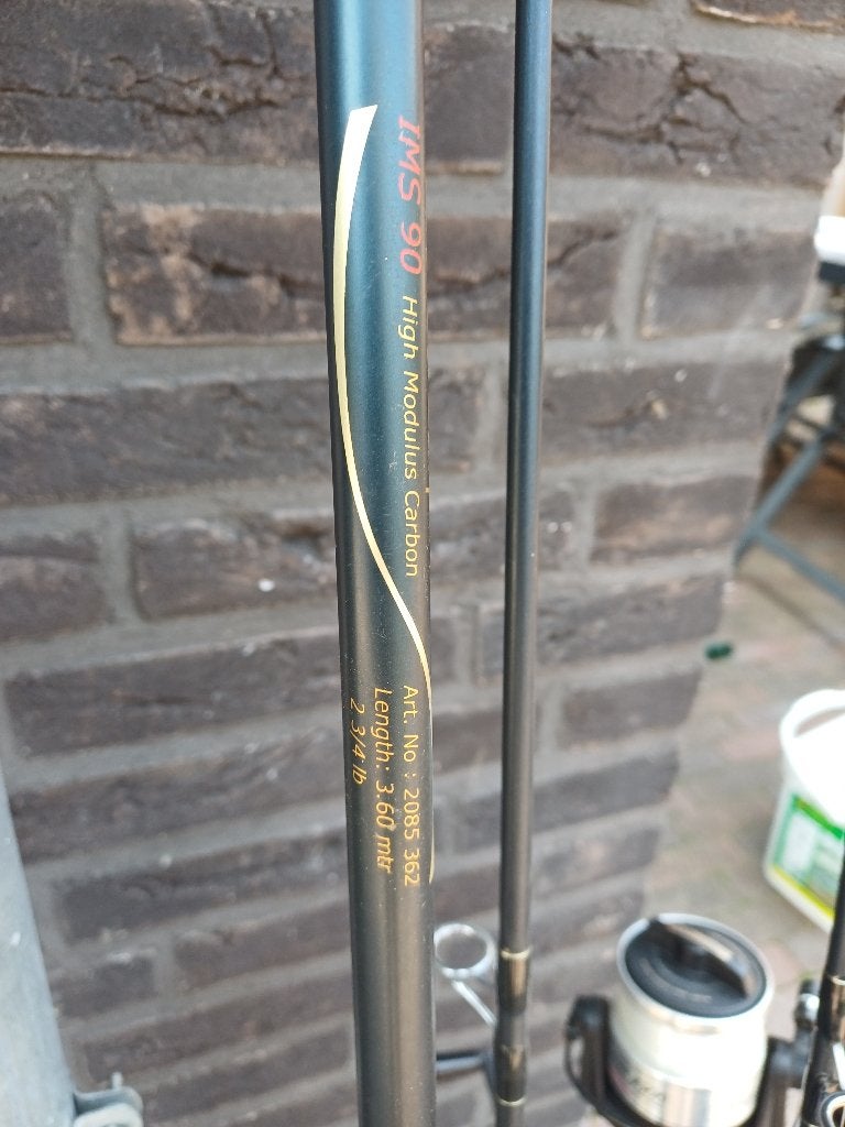 2x Hengel Spro inotec carp, Ophalen, Gebruikt, Werphengel