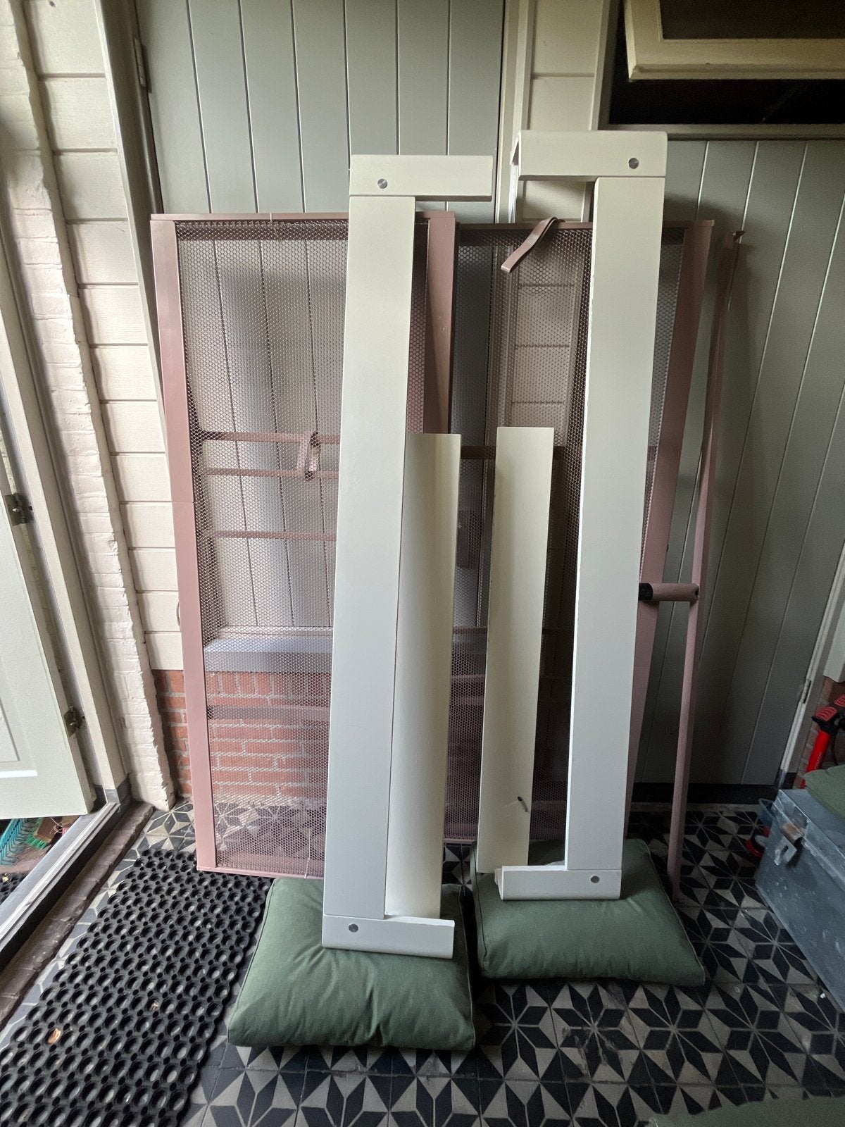 wit auping auronde bed 160x200, Huis en Inrichting, Ophalen, Wit, Tweepersoons, 200 cm